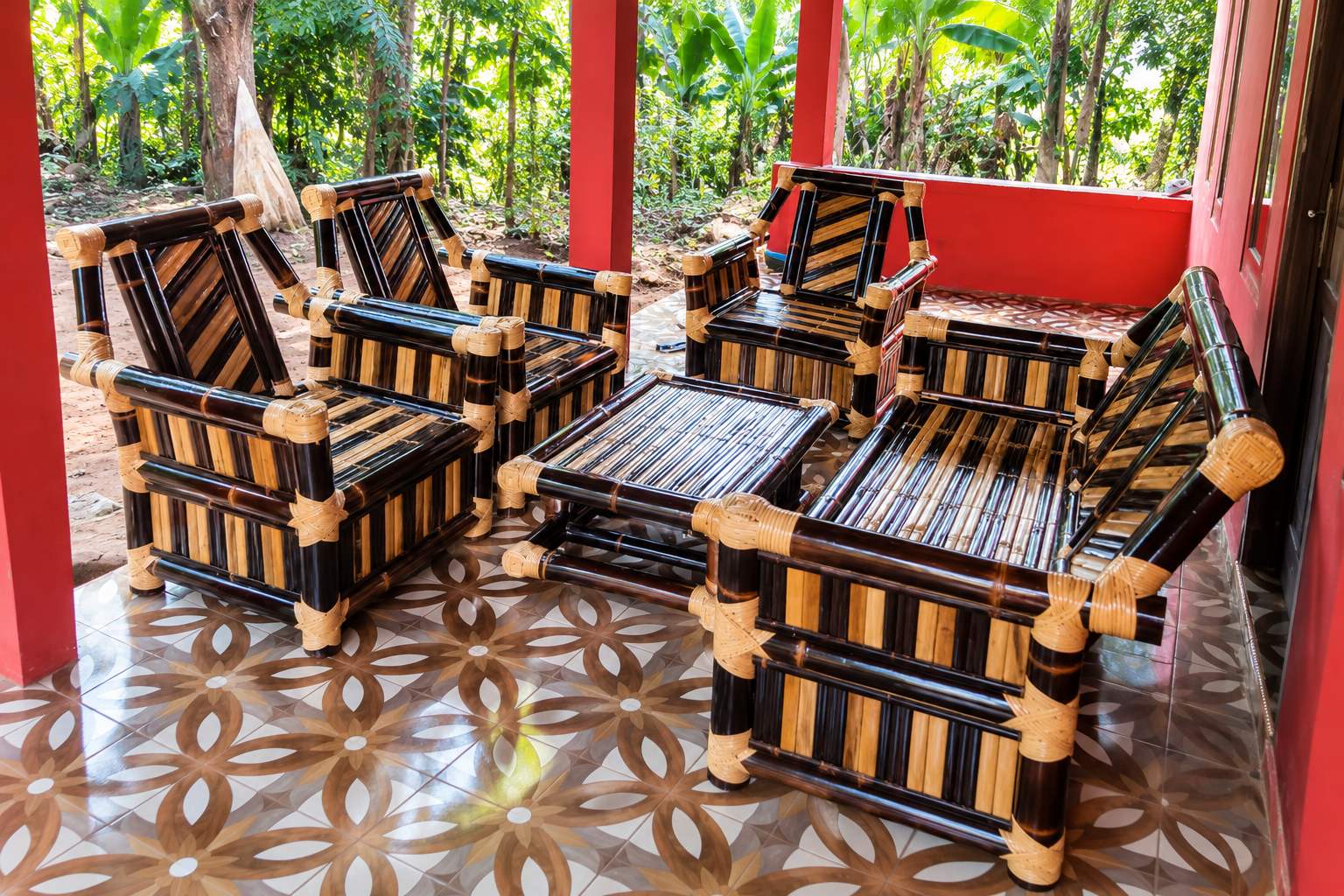 Kerajinan Bambu buatan Bambunut